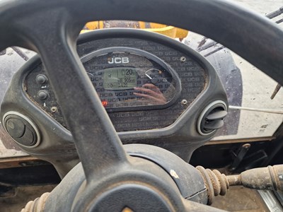 Lot 2014 JCB TM320S Agri, Turbo Powershift Articulated Telehandler, Pin & Cone Headstock, Joystick Controls, SRS, A/C