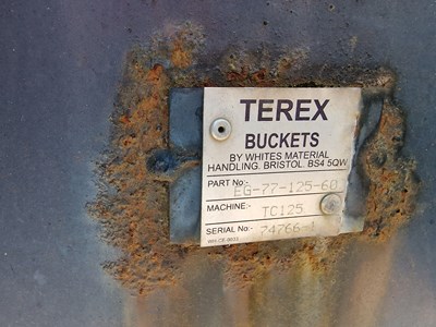 Lot 803 - Unused Terex 60" Grading Bucket to suit Terex TC125 Excavator