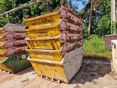 Lot 8 Yard Skip to suit Skip Lorry (5 of)