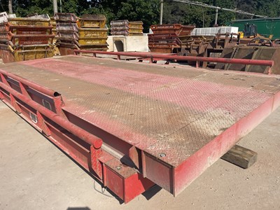 Lot Full Length Weigh Bridge & Office