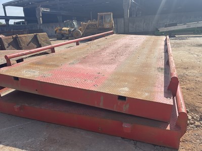 Lot Full Length Weigh Bridge & Office