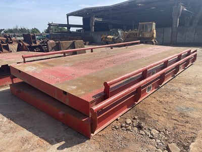 Lot Full Length Weigh Bridge & Office