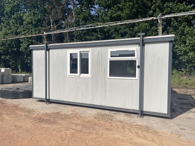 Lot Full Length Weigh Bridge & Office