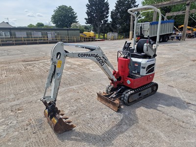 Lot 399 - 2019 Takeuchi TB210R Rubber Tracks, Blade, Offset, Manual QH, Piped, Expanding Undercarriage, Roll Bar, 24" Bucket (EPA Compliant)