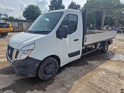 Lot Nissan NV400 Se Dci 6 Speed Drop Side Van (Reg. Docs. Available, Tested 11/23)