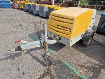 Lot 2006 Putzmeister Single Axle Concrete Pump