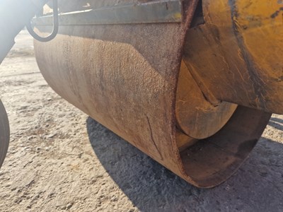Lot 2017 Terex MBR71 Single Drum Vibrating Pedestrian Roller