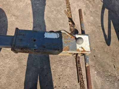 Lot 2017 Terex MBR71 Single Drum Vibrating Pedestrian Roller