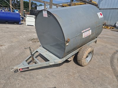 Lot 480 - 2021 Trailer Engineering 2140 Litre Single Axle Bunded Fuel Bowser, Manual Pump