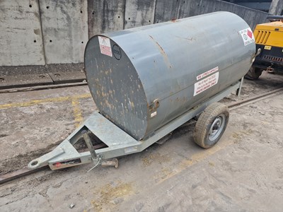 Lot 475 - 2021 Trailer Engineering 950 Litre Single Axle Bunded Fuel Bowser, Manual Pump