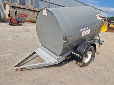 Lot 479 - 2021 Trailer Engineering 2140 Litre Single Axle Bunded Fuel Bowser, Manual Pump