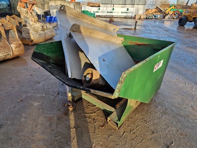 Lot Head Drum Magnet & Aluminium Chutes to suit Doppstadt Trommel Screener, 2017 Site Products Teleskip 1250Litre Skip to suit Forklift