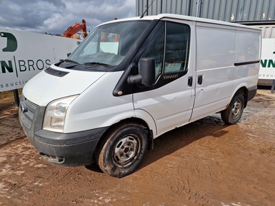 Lot 30 - Ford Transit 125T330 6 Speed Van, Side Door