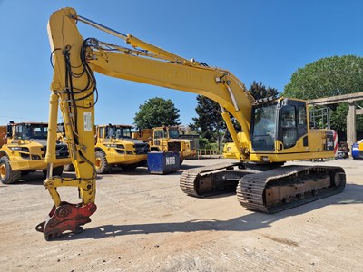 Lot 363 - 2017 Komatsu PC290LC-8, 800mm Steel Tracks, CV, Miller Hydraulic QH, Piped, Aux. Piping, Reverse Camera, A/C