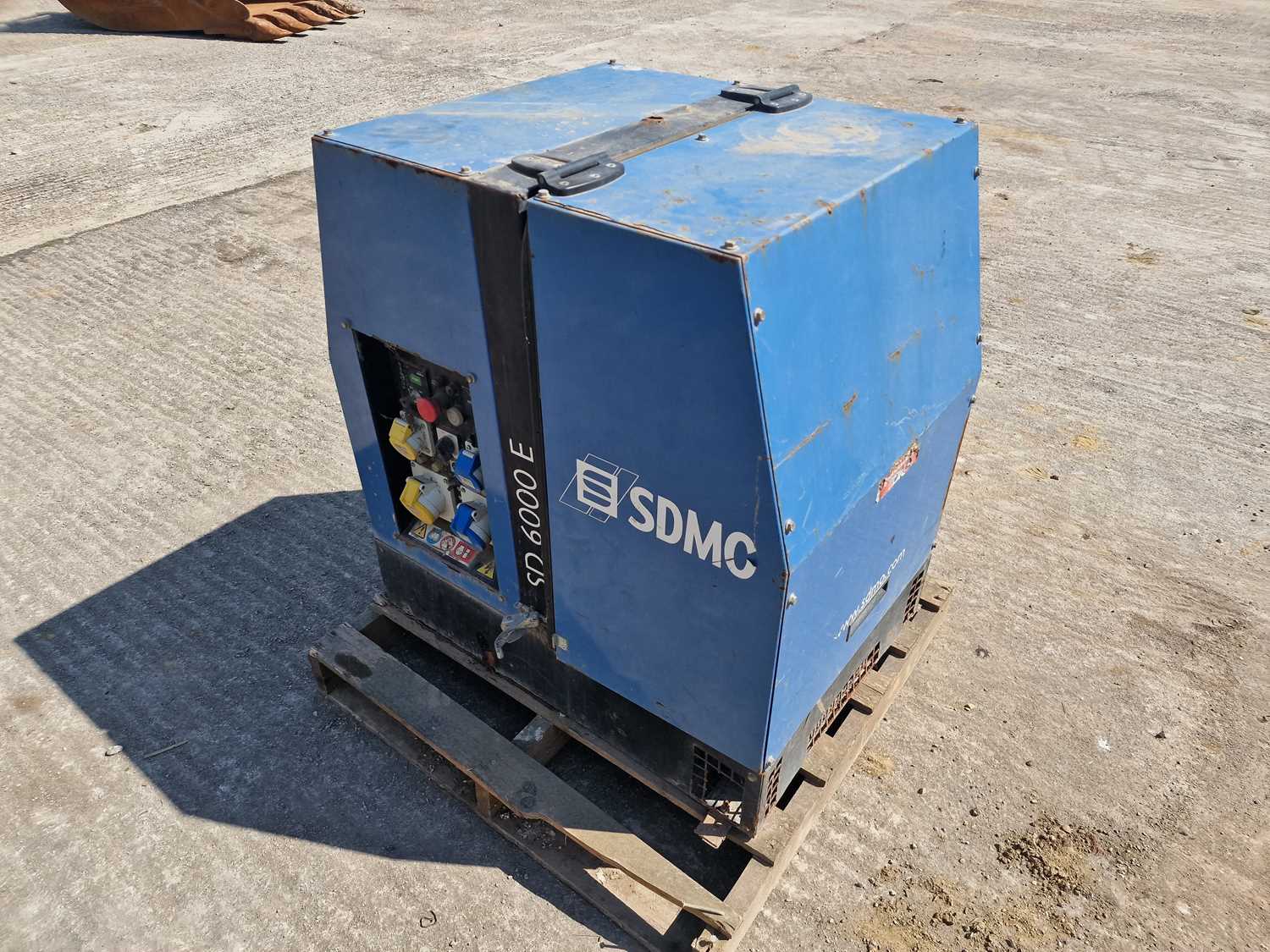 Lot 2007 SDMO SD6000 6KvA Generator, Yanmar Engine