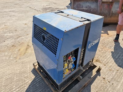 Lot 2007 SDMO SD6000 6KvA Generator, Yanmar Engine