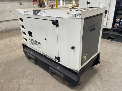 Lot 2015 SDMO R22C3 20KvA Generator, Mitsubishi Engine