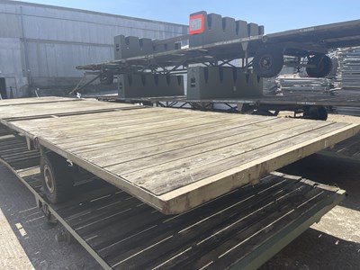 Lot Twin Axle Aircraft Wing Trailer (1 of)