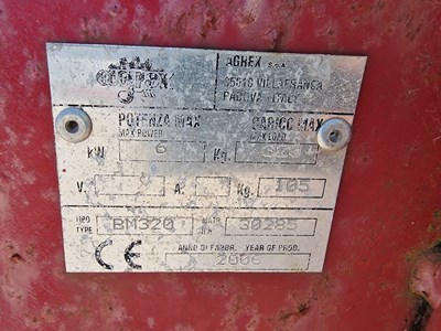 Lot 151 - 2006 Agrex BM320 PTO Driven Cement Mixer to suit 3 Point Linkage