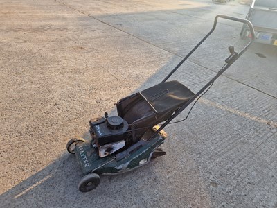 Lot 17 - Hayter Harrier 41 Petrol Roller Lawn Mower, Grass Collector