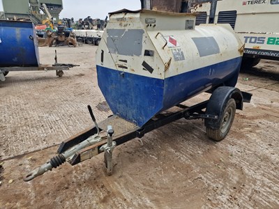 Lot 163 - 2014 Mainway 1000 Litre Single Axle Bunded Fuel Bowser