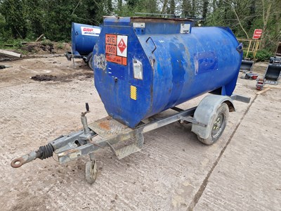 Lot 164 - 2005 Mainway 1000 Litre Single Axle Bunded Fuel Bowser, 12Volt Pump