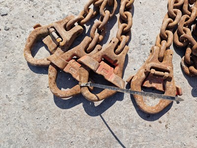 Lot 235 - 4 Leg Skip Lifting Chains