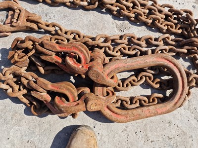 Lot 235 - 4 Leg Skip Lifting Chains