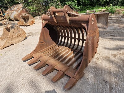 Lot 279 - 72" Skeleton Bucket 80mm Pin to suit 20 Ton Excavator (Pin Centre 50cm, Dipper Width 40cm)