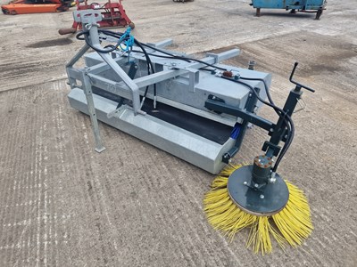 Lot 150 - 2021 Sutton ECO185 Hydraulic Sweeper Collector to suit 3 Point Linkage