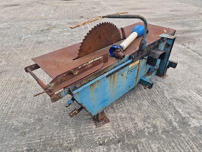 Lot 152 - KIDD PTO Driven Saw Bench to suit 3 Point Linkage