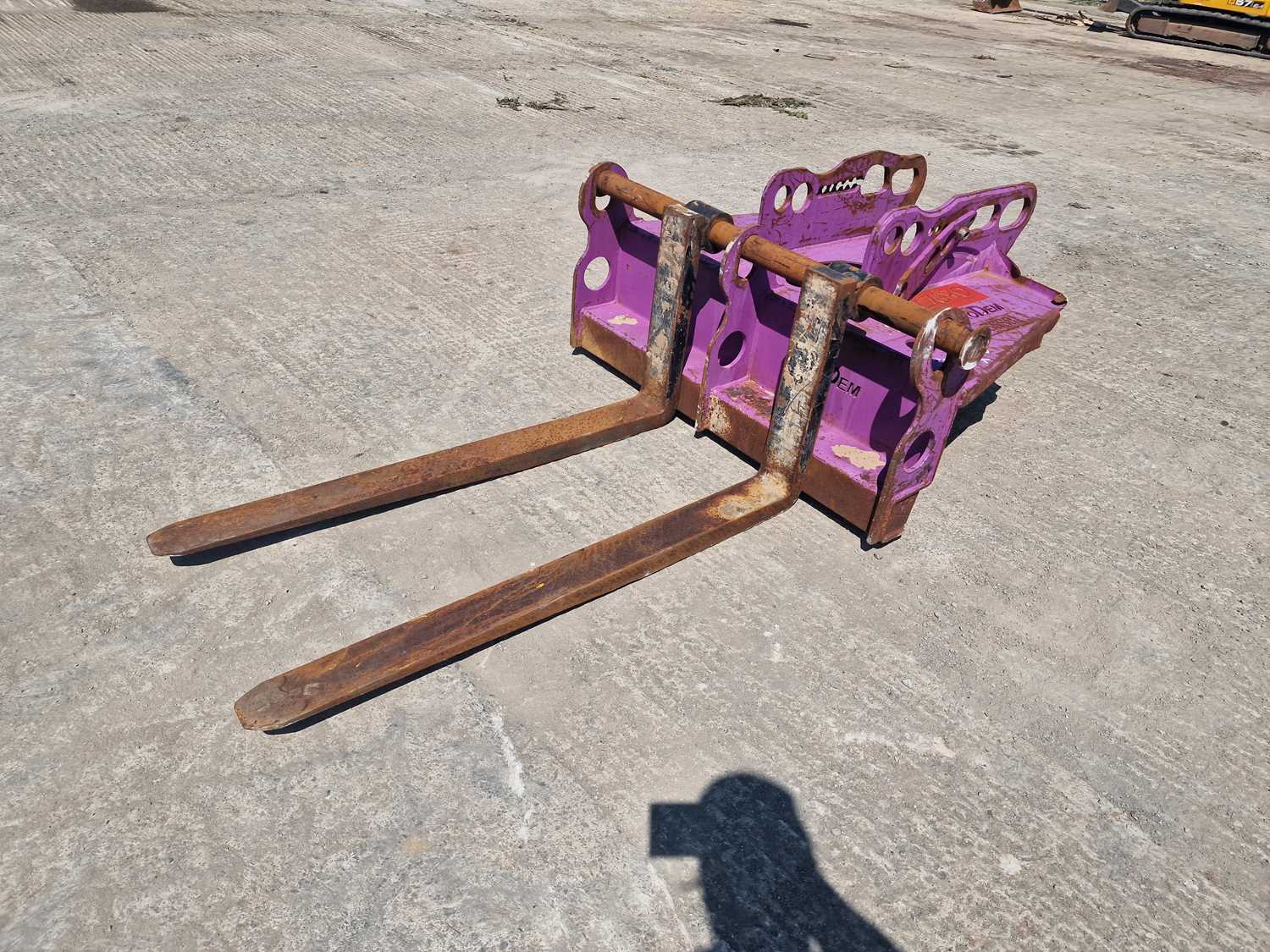 Prodem Floating Pallet Forks 65/80mm Pin to suit 13/20