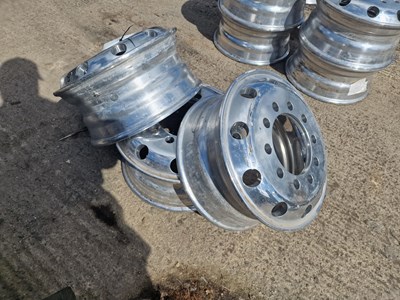 Lot 320 - Aloca 17.5 x 6.75 10 Stud Alloy Wheels (3 of)