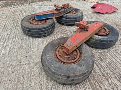 Lot Axles to suit Twin Axle Agricultural Trailer