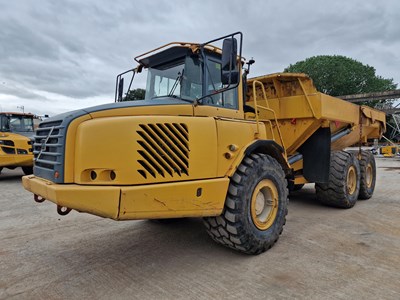 Lot 412 - Volvo A30 6x6 Articulated Dumptruck, Reverse Camera, Tail Gate, A/C