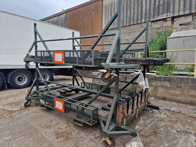 Lot 286 - Air Craft Rotor Blade Trolley (2 of)