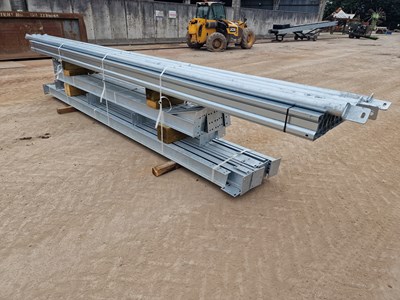 Lot 290 - Unused 40ft x 25ft x 16ft Galvanised Steel Portal Frame Kit Building, 2 x 20ft bays