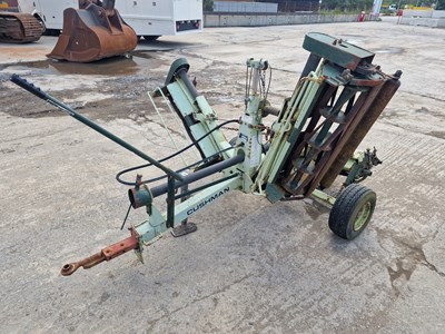 Lot 132 - OMC Lincoln PTO Driven 3 Gang Mower