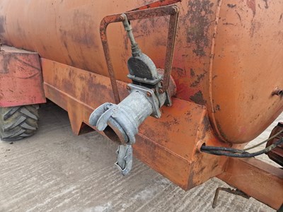 Lot 101 - Horn Twin Axle PTO Driven Vacuum Tanker/Dust Suppression Tanker