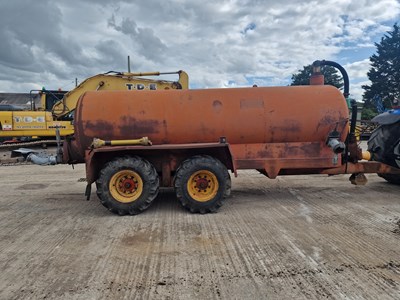 Lot 101 - Horn Twin Axle PTO Driven Vacuum Tanker/Dust Suppression Tanker