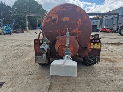 Lot 101 - Horn Twin Axle PTO Driven Vacuum Tanker/Dust Suppression Tanker