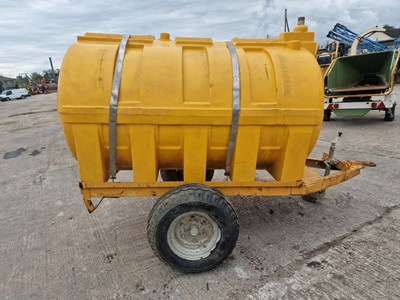 Lot 167 - Trailer Engineering H2500 2500Lite Single Axle Plastic Water Bowser