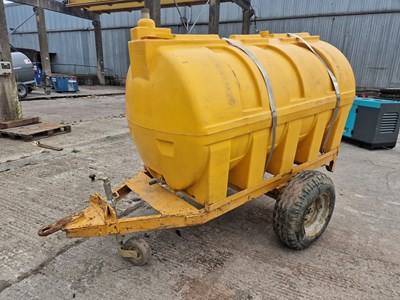 Lot 167 - Trailer Engineering H2500 2500Lite Single Axle Plastic Water Bowser