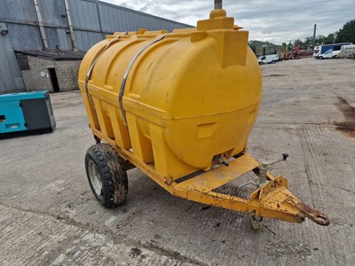 Lot 167 - Trailer Engineering H2500 2500Lite Single Axle Plastic Water Bowser