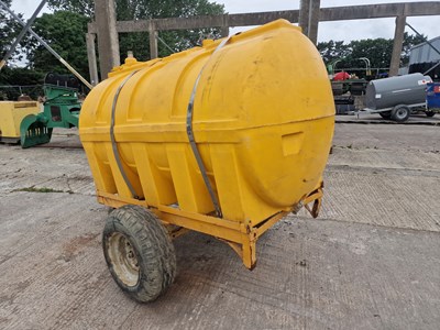 Lot 167 - Trailer Engineering H2500 2500Lite Single Axle Plastic Water Bowser