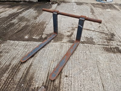 Lot 2012 JCB Telehandler Pallet Forks & Bar