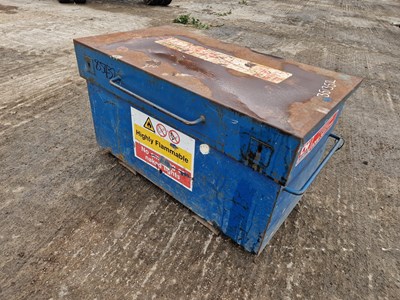 Lot 271 - Steel Site Storage Box