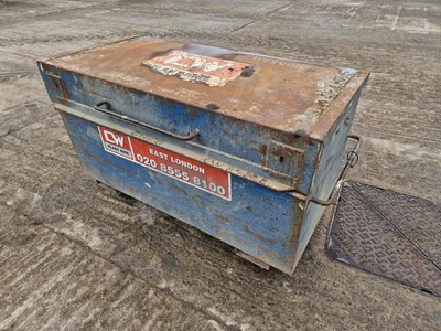 Lot 272 - Steel Site Storage Box