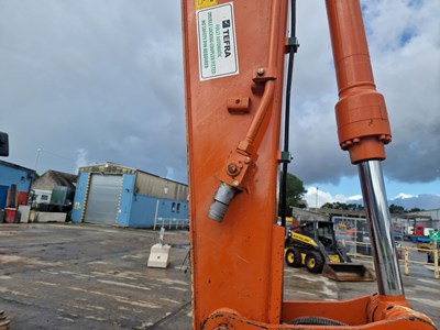 Lot 264 - 2020 Hitachi ZX130LCN-6, 700mm Steel Tracks, CV, Hill Hydraulic QH, Piped, Reverse & Blind Spot Camera, A/C, 4 Buckets (EPA Compliant)