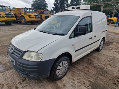 Lot 29 - 2007 Volkswagen Caddy Refrigerated Van, GAH Fridge Unit (Category N Insurance Loss)(Reg. Docs. Available)